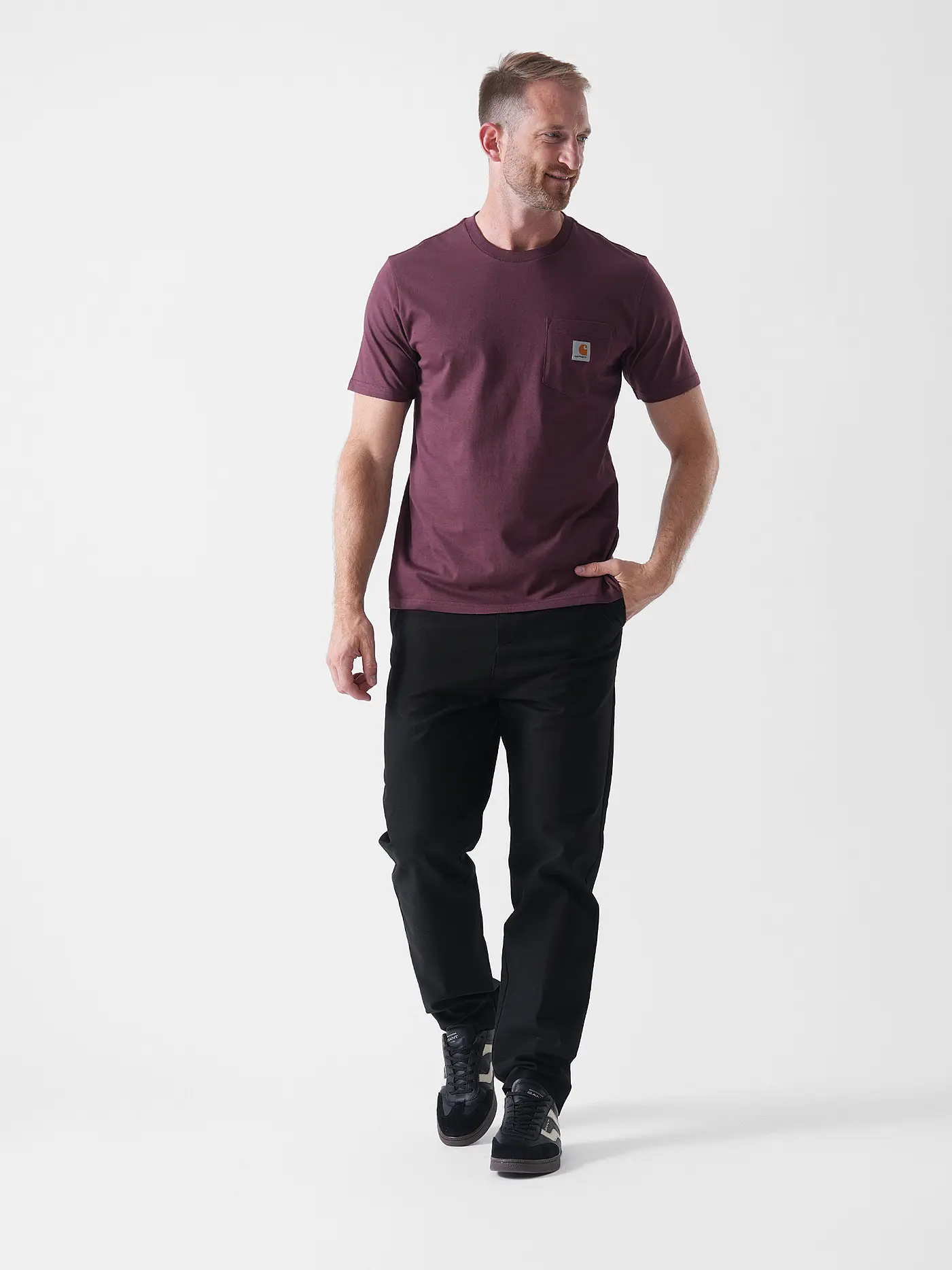 CARHARTT WIP | T-Shirt | dunkelrot
